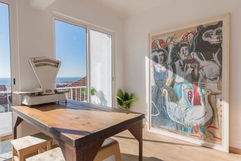 Balcony/Terrace, Living room, Sea view