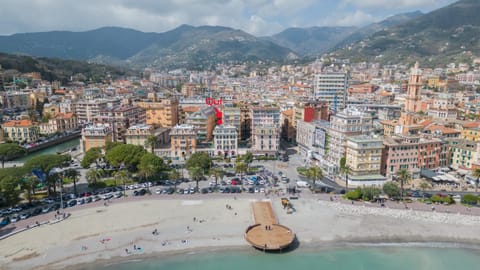 Property building, Bird's eye view, Beach, City view, Sea view