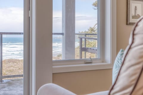 Somewhere at the Beach House in Newport