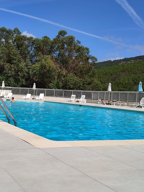 Natural landscape, Mountain view, Swimming pool, sunbed
