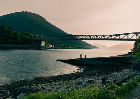 Natural landscape, Lake view, Mountain view