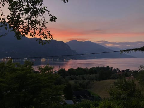 Nearby landmark, Day, Natural landscape, Lake view, Mountain view, Sunset