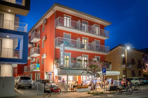 Facade/entrance, Night