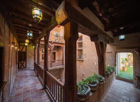 Property building, Inner courtyard view