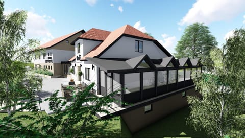 Property building, Patio, Balcony/Terrace, River view, locker