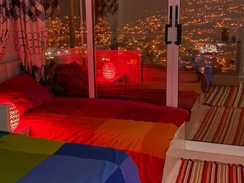 Bed, Night, Beach, Bedroom