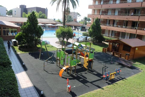 Children play ground, Garden, Swimming pool