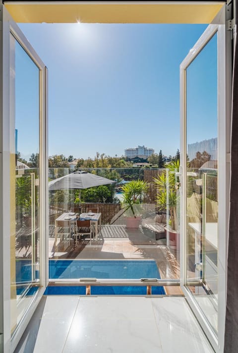 Property building, Patio, View (from property/room), Balcony/Terrace, Balcony/Terrace, City view, Garden view, Mountain view, Pool view, Sea view, Area and facilities, Swimming pool, Sunset, Open Air Bath