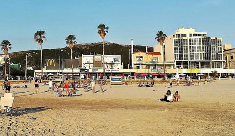 Natural landscape, Beach, Shopping Area