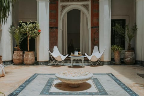 Property building, Patio