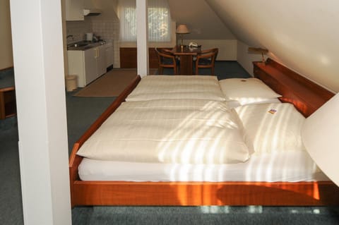 Bed, Kitchen or kitchenette, Photo of the whole room, Seating area, Bedroom