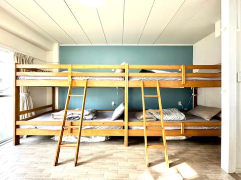 Bed, Photo of the whole room, Bedroom, bunk bed