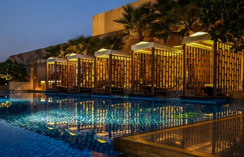 Spring, Winter, Summer, Autumn, On site, Swimming pool, Sunset