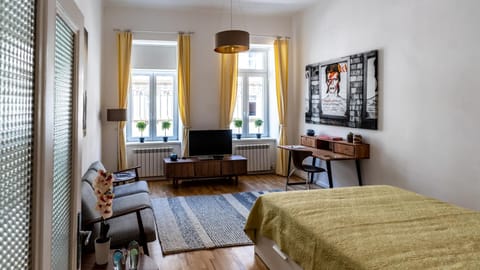 Living room, Bedroom
