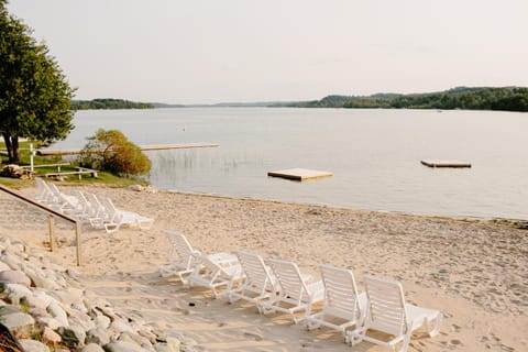 Natural landscape, Beach, Lake view