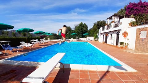 Pool view, Swimming pool, sunbed