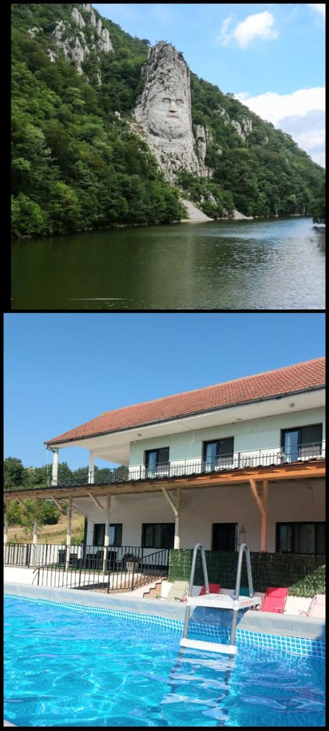 Property building, Natural landscape, Pool view