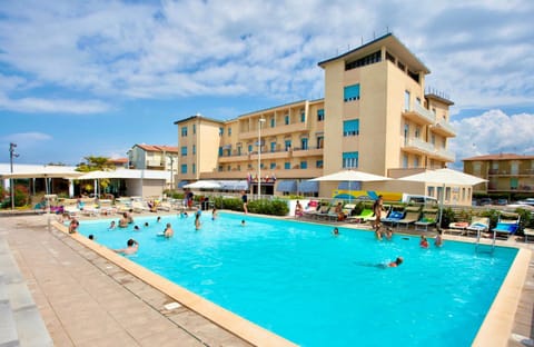 Property building, Pool view, Swimming pool