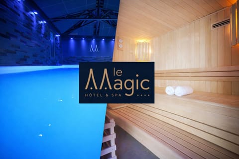 Property logo or sign, Sauna, Swimming pool