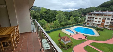 Property building, Natural landscape, View (from property/room), View (from property/room), Balcony/Terrace, Garden view, Landmark view, Landmark view, Pool view, Pool view, River view, Swimming pool