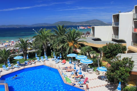 Bird's eye view, Swimming pool
