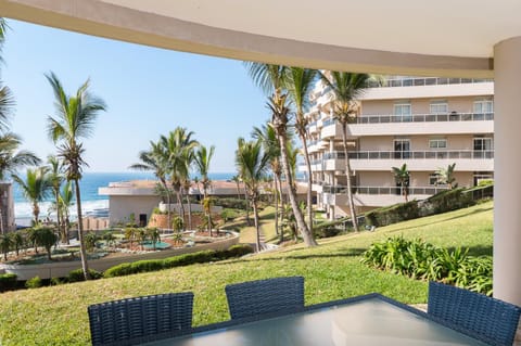 Property building, Patio, Garden, Garden view, Sea view