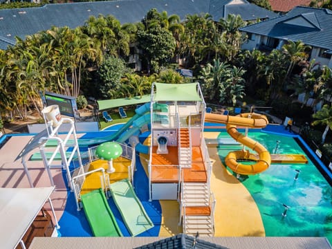 Children play ground, Aqua park, Swimming pool
