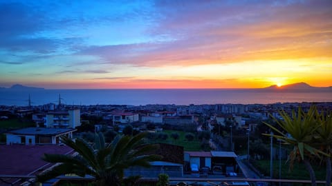 Property building, Natural landscape, Sunset