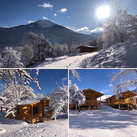 Day, Natural landscape, Winter, Mountain view