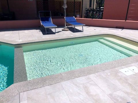 Summer, Swimming pool, sunbed