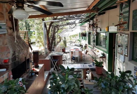 Patio, BBQ facilities, Dining area