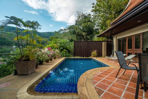 Patio, Garden, Mountain view, Swimming pool
