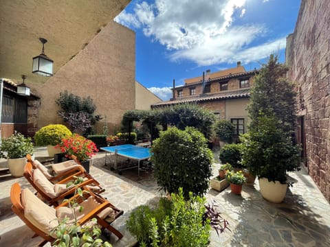 Property building, Patio, Garden, Garden, Inner courtyard view