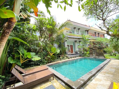 Property building, Pool view, Swimming pool