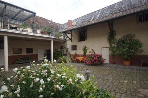 Property building, Patio