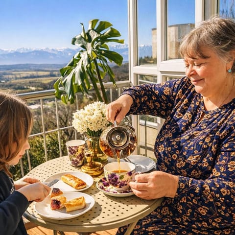 View (from property/room), Mountain view, Continental breakfast
