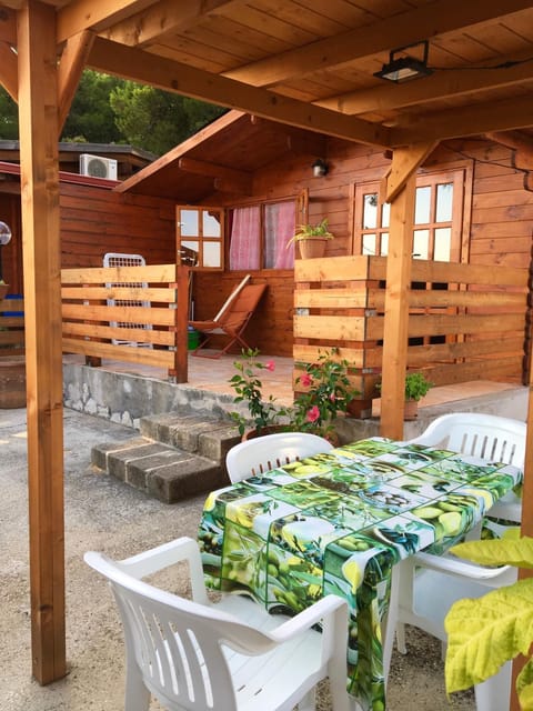 Property building, Patio