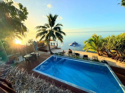 Pool view, Sea view, Swimming pool