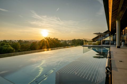 Hot Spring Bath, Pool view, Swimming pool, Sunrise, Sunset