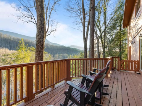Natural landscape, Balcony/Terrace, Mountain view, furniture