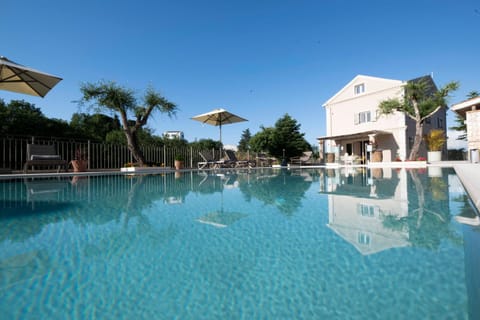 Property building, Pool view, Swimming pool