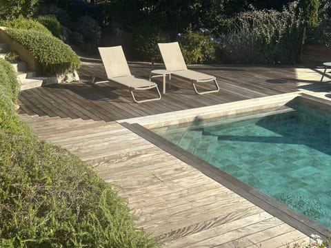 Pool view, Swimming pool, Swimming pool, sunbed