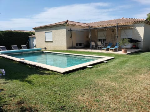 Property building, Patio, Garden view, Pool view, Swimming pool