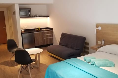 Kitchen or kitchenette, Living room