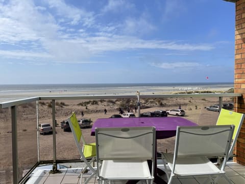 Fort-Mahon-Plage: Studio balcon, équipements complets, parking privé - FR-1-482-12 Apartment in Fort-Mahon-Plage