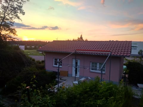 Property building, Sunset