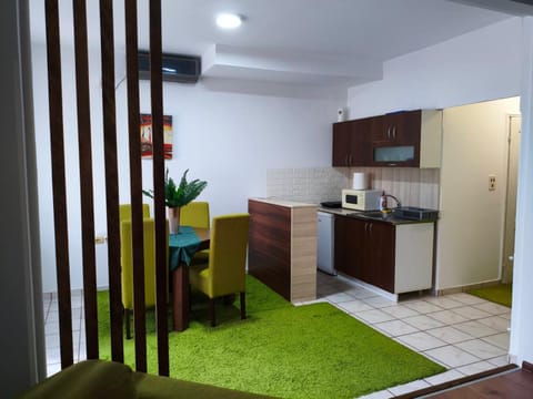 Coffee/tea facilities, Kitchen or kitchenette, stove