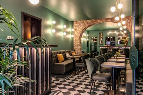 Property logo or sign, Lobby or reception, Lounge or bar, Decorative detail