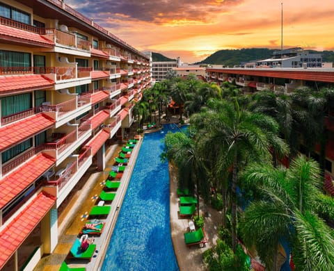 Pool view, Swimming pool
