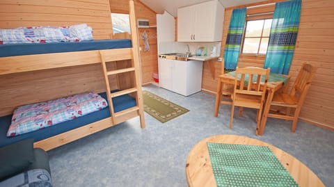 Bed, Kitchen or kitchenette, Living room, Photo of the whole room, Seating area, bunk bed